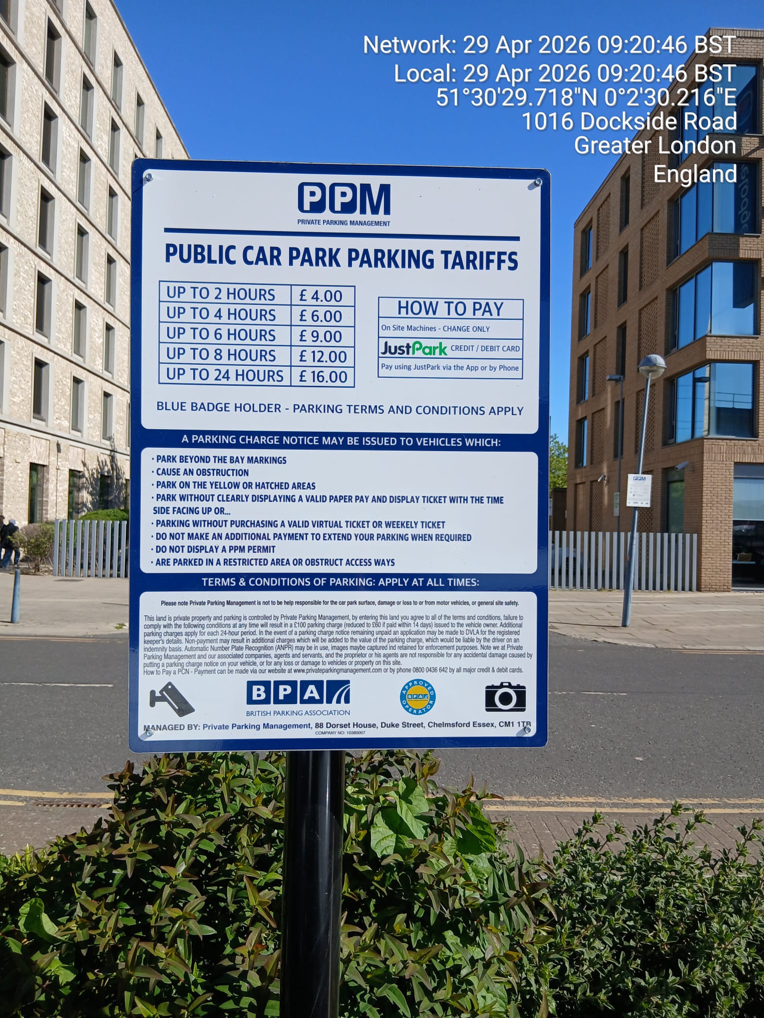 10715306 – Private Parking Management